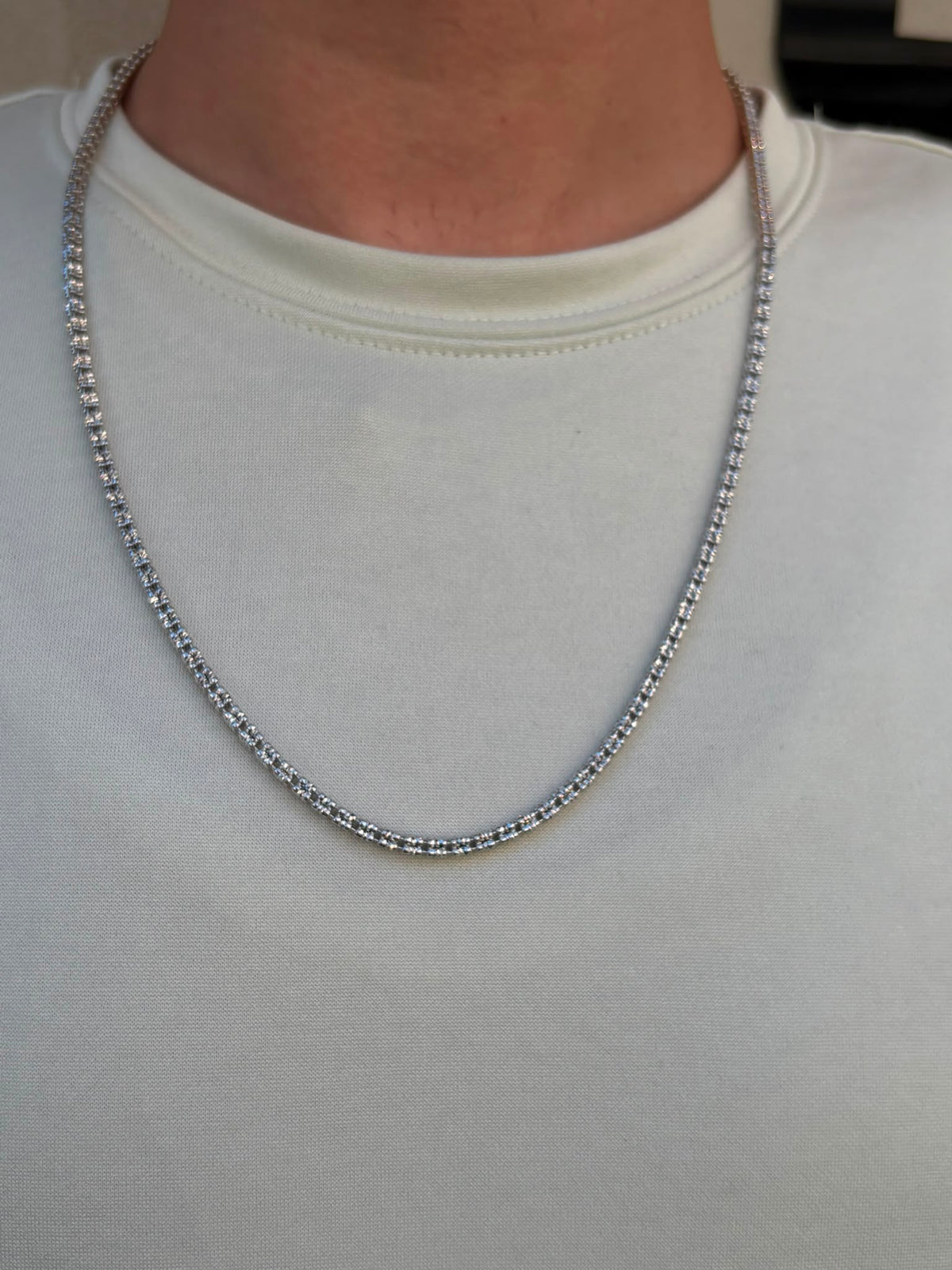 שרשרת אייס עידו כסף